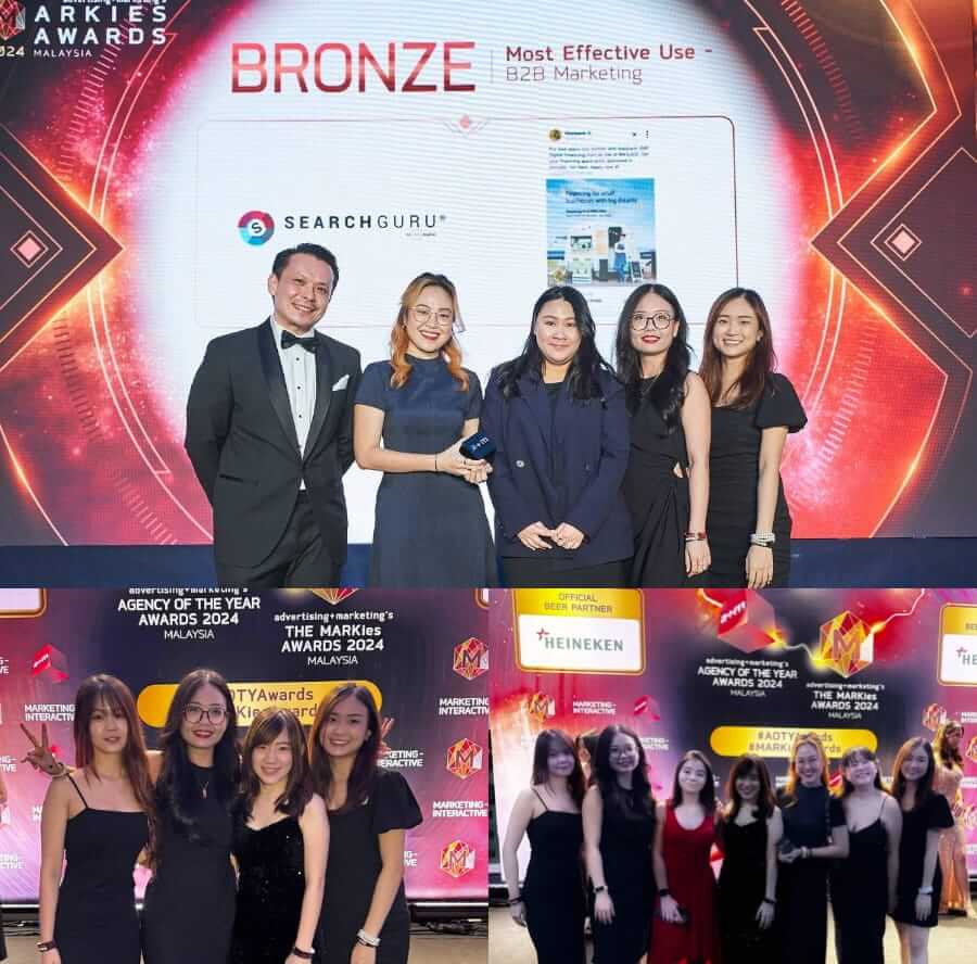 Our team won Bronze for Most Effective Use - B2B Marketing (Maybank)! What an achievement!